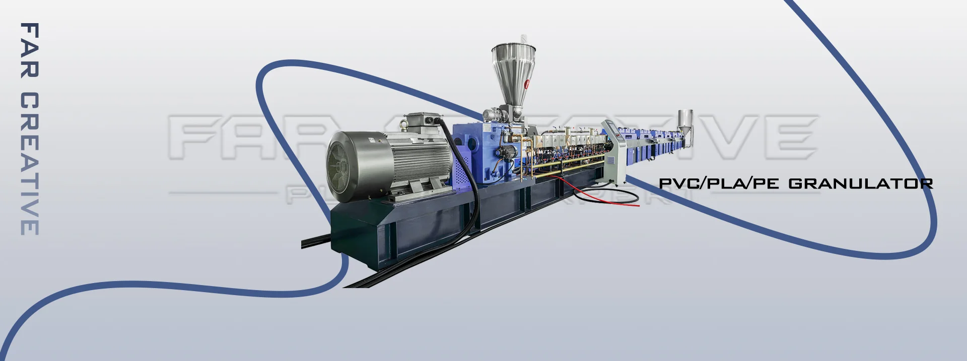 Biodegradable granulation line