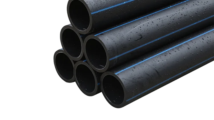 Finished Medium Diameter HDPE Pipes